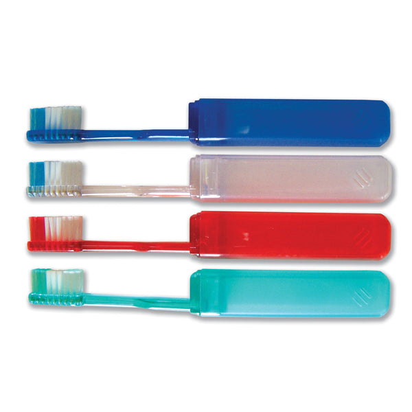 Jm Murray Oraline Value Travel Toothbrush Toothbrush Travel Adult Asstcolors 144/Cs -10904
