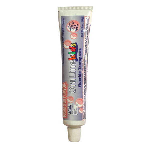 Jm Murray Oraline Ada Toothpaste Toothpaste Bubblegum Ada 3 Oz72/Cs -42115