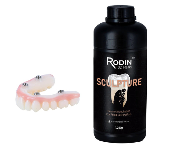 Pacdent 3D Printing Resin. 3D Resin - Denture Base. Resin 3D Printing Denture Base, Each