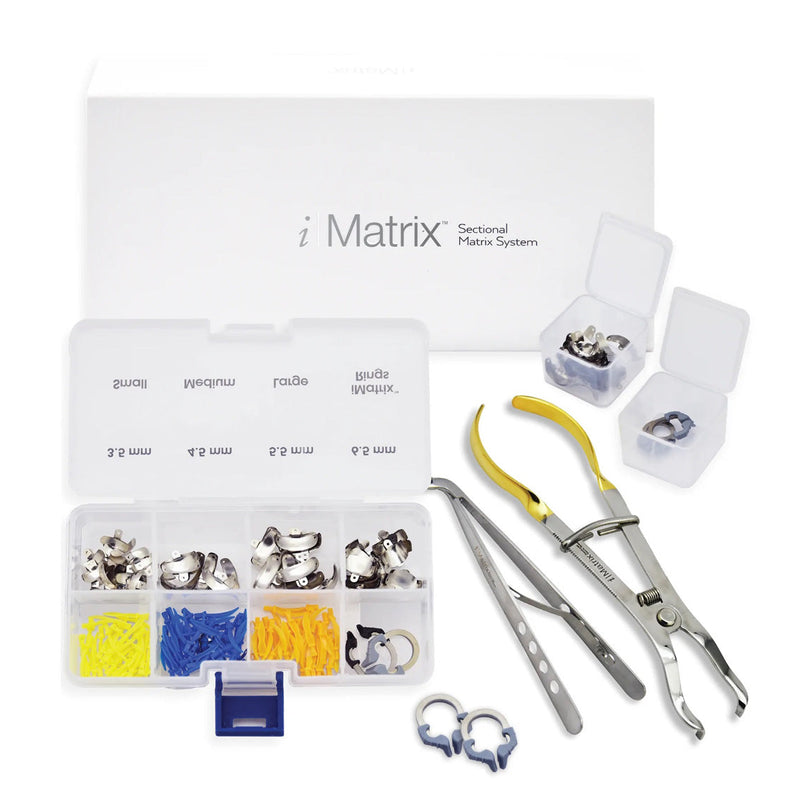 IMATRIX™ SECTIONAL MATRIX SYSTEM MEDIUM WEDGE REFILL, 100 X BLUE MEDIUM WEDGES, SOLD AS EACH PACDENT 10001197