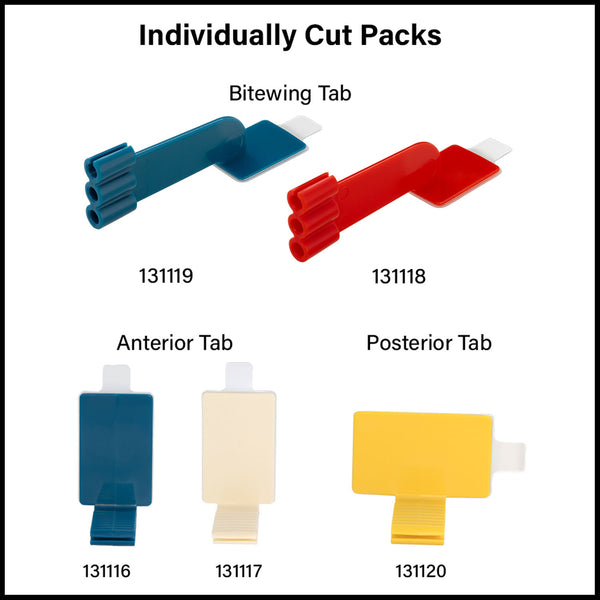 EZAIM DISPOSABLE ADHESIVE SENSOR HOLDER, POSTERIOR, YELLOW, 100/PK, SOLD AS PACK PACDENT 10001197