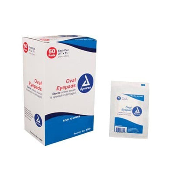 CARDINAL HEALTH™ EYE PAD, 2.16 X 2.94 INCH, SOLD AS 600/CASE CARDINAL C-EYP22S