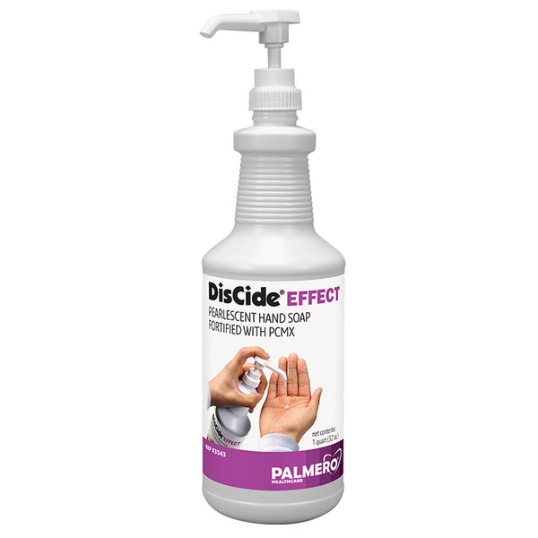 DISCIDE EFFECT QUART BOTTLE PUMP DISPENSER, 12/CS, SOLD AS CASE PALMERO 10001214