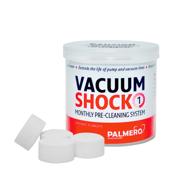 VACUUM SHOCK, 6 TABLETS/JR, SOLD AS JAR PALMERO 10001214