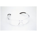 SAFETY GLASSES, CLEAR FRAME/CLEAR LENS. UNIVERSAL SIZE, 12/CS, SOLD AS CASE PALMERO 10001214