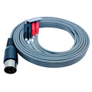 LEADWIRE, SINGLE CHANNEL, DUAL PINS, 72" LEADS, GREY, BLACK PLUG, BLACK & RED PINS, SOLD AS EACH CANADIAN 10000703