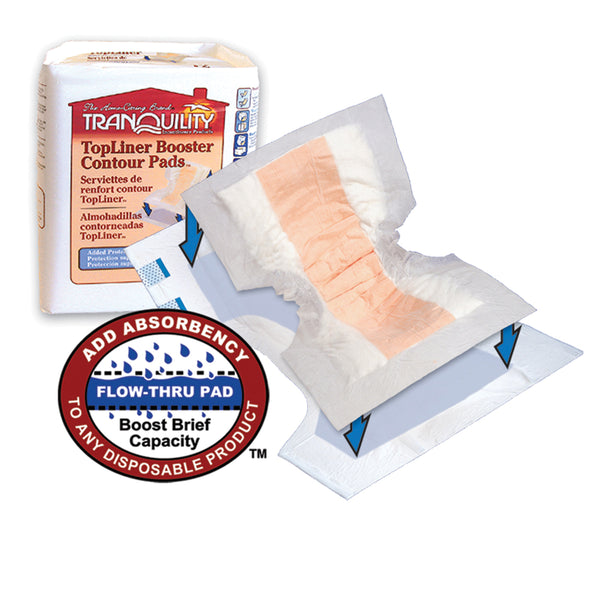 BOOSTER CONTOUR, 21½" X 13½", 13.6 FL OZ CAPACITY, 12/PK, 10 PK/CS, SOLD AS CASE PRINCIPLE 10000599
