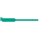 WRISTBAND, ADULT, WRITE-ON TRI-LAMINATE, CUSTOM PRINTED, CRANBERRY, 500/BX, SOLD AS BOX MEDICAL 10000573
