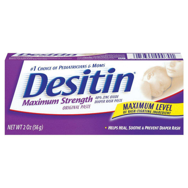 DESITIN OINTMENT, MAXIMUM STRENGTH, 4 OZ, 36/CS, SOLD AS CASE KENVUE 10000358