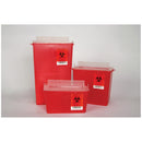 HORIZONTAL ENTRY CONTAINER, 8 QT RED, 20/CS, SOLD AS CASE PLASTI-PRODUCTS, 10000073