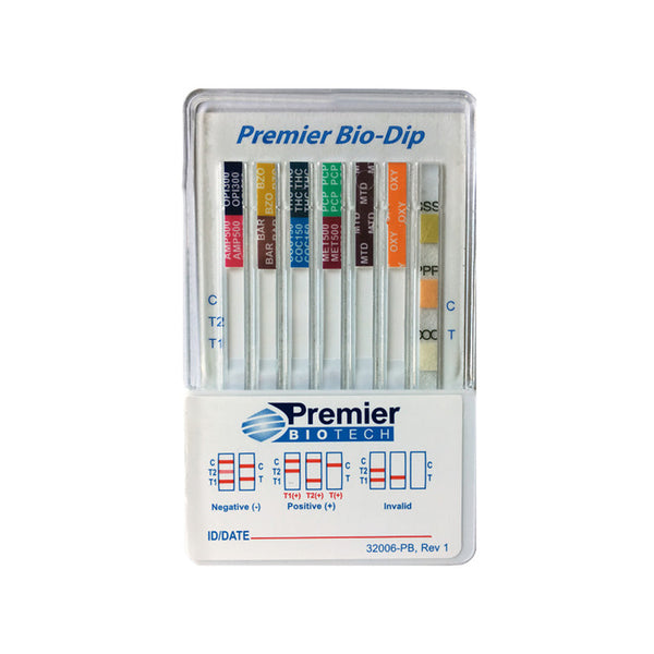 Premier Biotech Bio-Dip Test Drug Test Bio-Dip Single (Gab)Research Use Only 25/Cs -PDA-GAB-RUO
