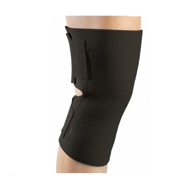 UNIVERSAL KNEE DRESSING, 19", CONTOUR STAYS, 29" MAX THIGH CIRC., BLACK, SOLD AS EACH DJO, 105