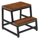 WOOD STEP STOOL, 14"W X 24"D X 6"H, SOLD AS EACH PROFEX 107