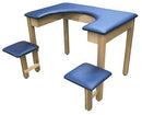 TABLE BENCH SEAT COMBINATION FOR 24" WIDE OPENING, SOLD AS EACH PROFEX 107