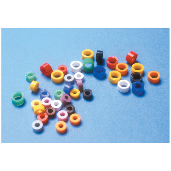 CODE RING, LARGE 5/32” WIDE, ORANGE, 60/PK, SOLD AS PACK PULPDENT 10000684