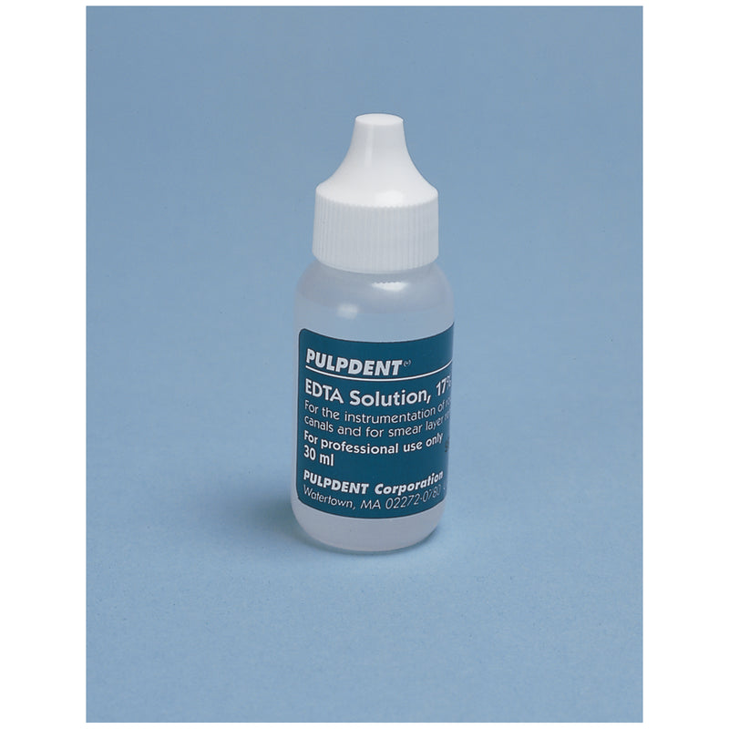 EDTA 17% SOLUTION, 30ML BOTTLE, SOLD AS EACH PULPDENT 10000684
