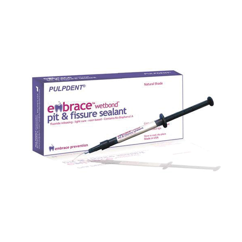 WETBOND LOW FILL SEALANT KIT, 4 X 1.2ML SYRINGES LOW FILL SEALANT, OFF-WHITE SHADE, SOLD AS EACH PULPDENT 10000684