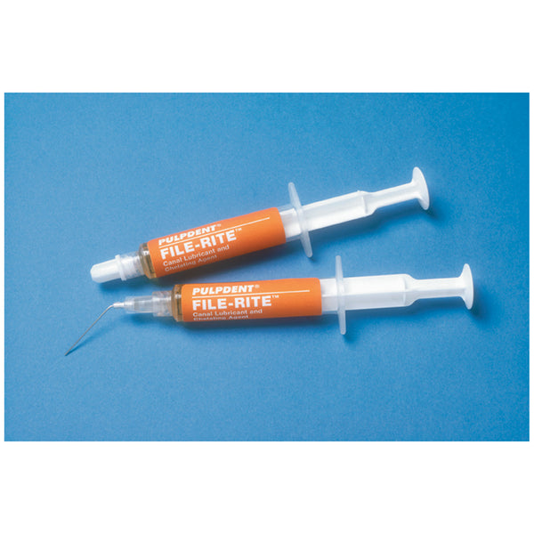 FILE-RITE KIT CONTAINS 4 X 5GM SYRINGES + 50 APPLICATOR TIPS, SOLD AS PACK PULPDENT 10000684