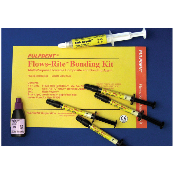 PULPDENT FLOWS-RITE™ MULTI-PURPOSE FLOWABLE COMPOSITE & VENEER CEMENT, SOLD AS PACK PULPDENT 10000684