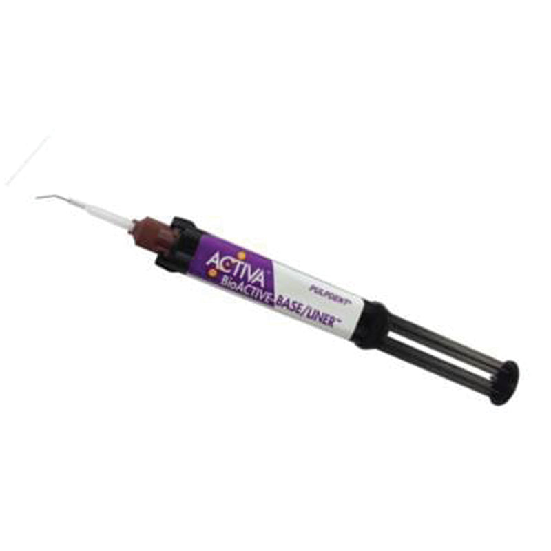 ACTIVA BIOACTIVE RESTORATIVE VALUE REFILL, SHADE A3.5 CONTAINS: 5ML SYRINGE + 40 MIX TIPS, SOLD AS EACH PULPDENT 10000684