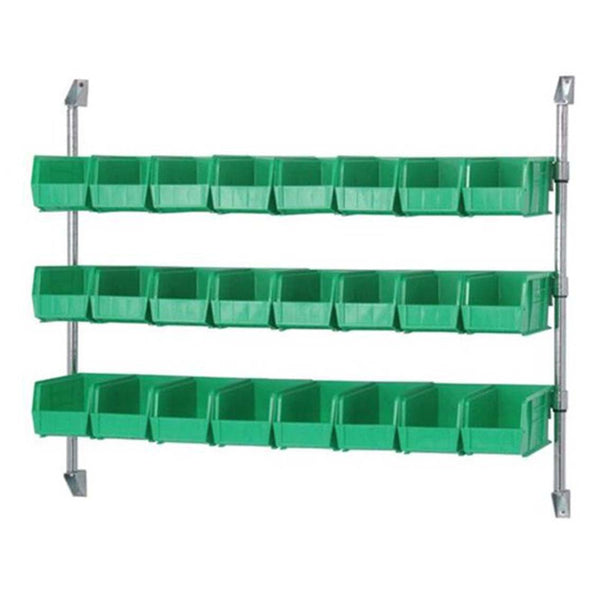 CANTILEVER BIN HOLDER, 48" X 34", CLEAR, WITH QUS230CL, SOLD AS EACH QUANTUM 10001086