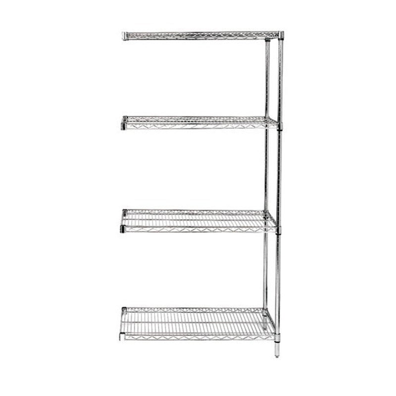 WIRE SHELF, 24"W X 24"L, CHROME, SOLD AS EACH QUANTUM 10001086