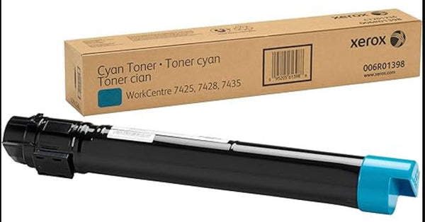Ase Direct Xerox Toner Cartridges (Generic) Cartridge Workcentre 7425 / 7428 / 7435 Page Field 15,000 1-Cyan Ctg (Full 1 Year Money Back Satisfaction Guarantee) -R-006R01398