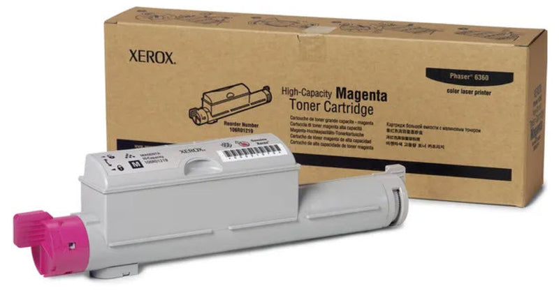 Ase Direct Xerox Toner Cartridges (Generic) Cartridge Phaser 6360 Hy Yield Page Field 12,000 1-Magenta Ctg (Full 1 Year Money Back Satisfaction Guarantee) -R-106R1219