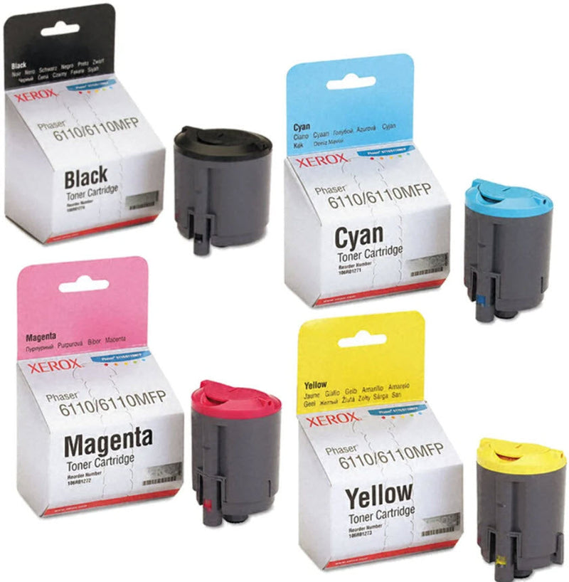 Ase Direct Xerox Toner Cartridges (Generic) Cartridge Phaser 6110 / Mfp Page Field 1,000 1-Cyan Ctg (Full 1 Year Money Back Satisfaction Guarantee) -R-106R1271