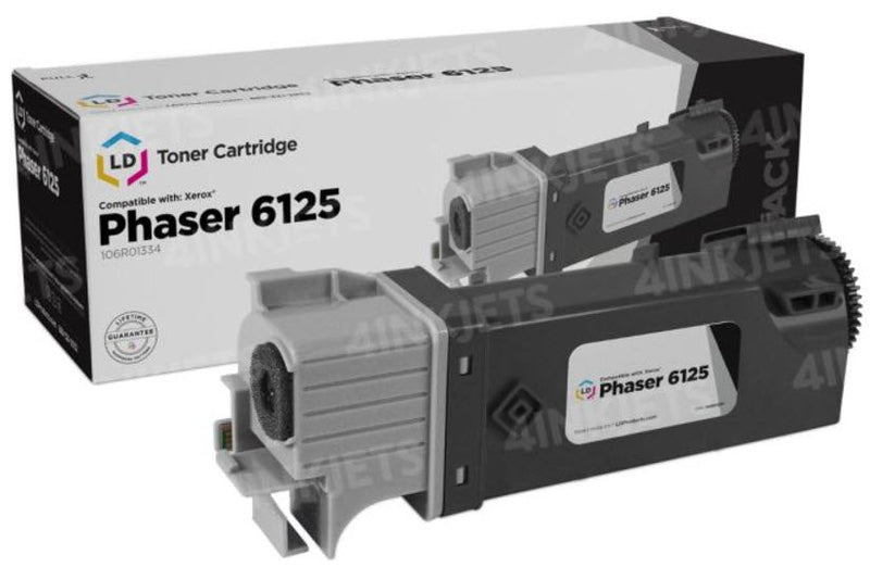 Ase Direct Xerox Toner Cartridges (Generic) Cartridge Phaser 6125 Page Field 2,000 1-Black Ctg (Full 1 Year Money Back Satisfaction Guarantee) -R-106R1334