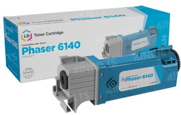 Ase Direct Xerox Toner Cartridges (Generic) Cartridge Phaser 6140 Page Field 2,000 1-Cyan Ctg (Full 1 Year Money Back Satisfaction Guarantee) -R-106R1477