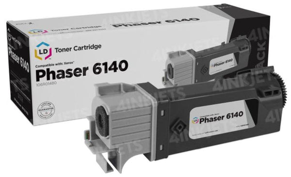 Ase Direct Xerox Toner Cartridges (Generic) Cartridge Phaser 6140 Page Field 2,600 1-Black Ctg (Full 1 Year Money Back Satisfaction Guarantee) -R-106R1480