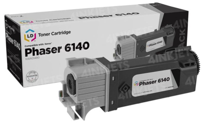 Ase Direct Xerox Toner Cartridges (Generic) Cartridge Phaser 6140 Page Field 2,600 1-Black Ctg (Full 1 Year Money Back Satisfaction Guarantee) -R-106R1480