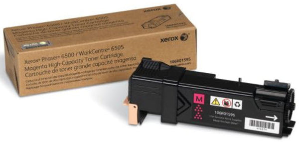 Ase Direct Xerox Toner Cartridges (Generic) Cartridge Phaser 6500 / Workcentre 6505 Hy Yield Page Field 2,500 1-Magenta Ctg (Full 1 Year Money Back Satisfaction Guarantee) -R-106R1595