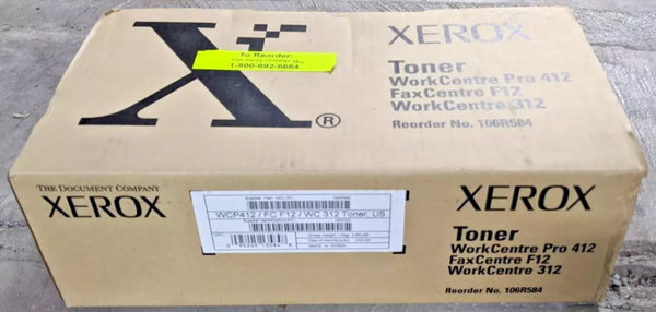 Ase Direct Xerox Toner Cartridges (Generic) Cartridge Workcentre Pro 312 / 412 / Faxcentre F12 / M15 Page Field 1-Toner Ctg (Full 1 Year Money Back Satisfaction Guarantee) -R-106R584