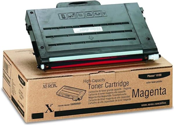 Ase Direct Xerox Toner Cartridges (Generic) Cartridge Phaser 6100 Page Field 5,000 1-Magenta Ctg (Full 1 Year Money Back Satisfaction Guarantee) -R-106R681