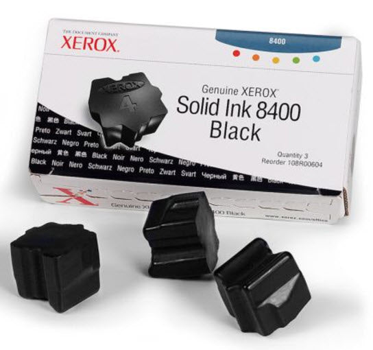 Ase Direct Xerox (Solid Inks) Toner Cartridges (Generic) Cartridge Phaser 8400 Page Field 3400 3 Black (Full 1 Year Money Back Satisfaction Guarantee) -R-108R00604
