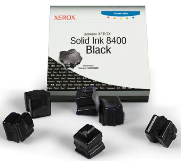 Ase Direct Xerox (Solid Inks) Toner Cartridges (Generic) Cartridge Phaser 8400 Page Field 6800 6 Black (Full 1 Year Money Back Satisfaction Guarantee) -R-108R00608