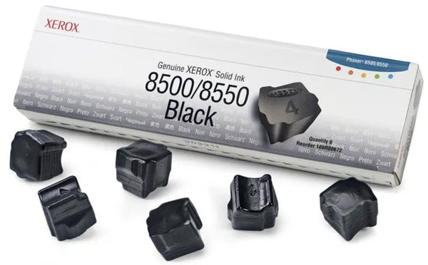 Ase Direct Xerox (Solid Inks) Toner Cartridges (Generic) Cartridge Phaser 8500/8550 Page Field 6000 6 Black (Full 1 Year Money Back Satisfaction Guarantee) -R-108R00672