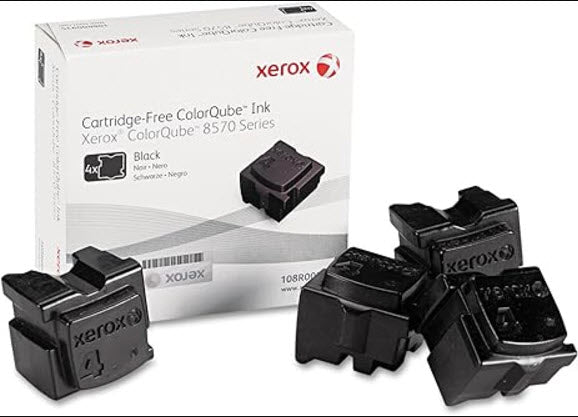 Ase Direct Xerox (Solid Inks) Toner Cartridges (Generic) Cartridge Colorqube 8570 Page Field 8600 4 Black (Full 1 Year Money Back Satisfaction Guarantee) -R-108R00930