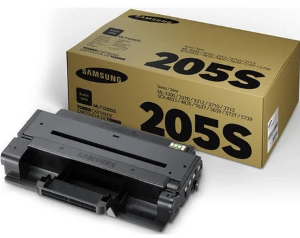 Ase Direct Samsung Toner Cartridges (Generic) Cartridge Ml-3310 / 3312 / 3710 / 3712 / Scx4833 / 4835 / 5637 / 5639 / 5737 / 5739 Page Field 2,000 1-Toner Ctg (Full 1 Year Money Back Satisfaction Guarantee) -R-MLTD205S