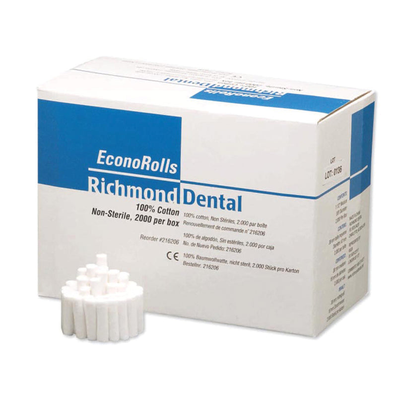 RICHMOND ECONOMY COTTON ROLLS, SOLD AS BOX RICHMOND 10000883