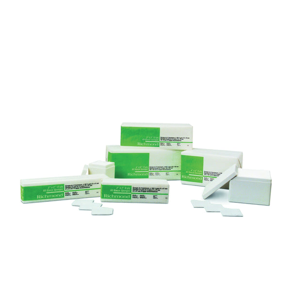 ALL GAUZE SPONGE, 2" X 2", 8-PLY, NON-STERILE, 200/SLV, 25 SLV/CS, SOLD AS CASE RICHMOND 10000883
