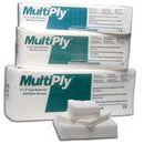 MULTIPLY NON-WOVEN RAYON/ POLY SPONGE, 4" X 4", 8-PLY, NON-STERILE, 100/SLV, 20 SLV/CS, SOLD AS CASE RICHMOND 10000883