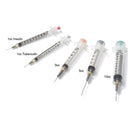 SAFETY SYRINGE WITH HYPODERMIC NEEDLE, 10ML, 22G X 1 1/2", 100/BX, 6 BX/CS, SOLD AS CASE RETRACTABLE 10001244