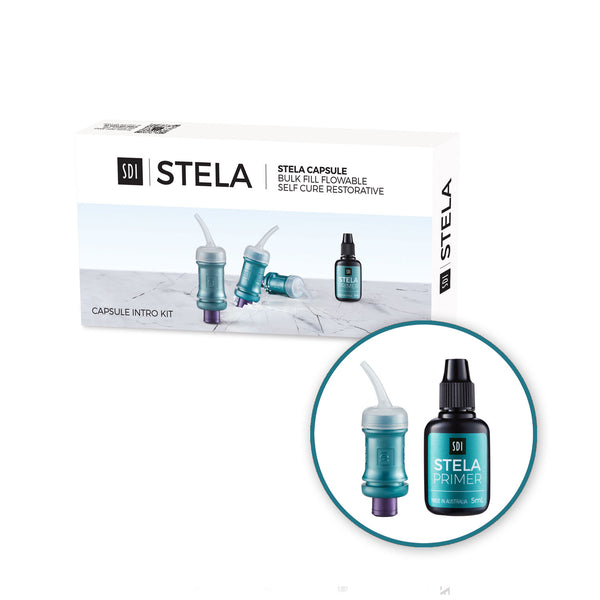 STELA AUTOMIX INTRO KIT. INCLUDES STELA AUTOMIX 8G SYRINGE, STELA PRIMER 5ML BOTTLE, MIXING TIPS., SOLD AS KIT SDI 10000279