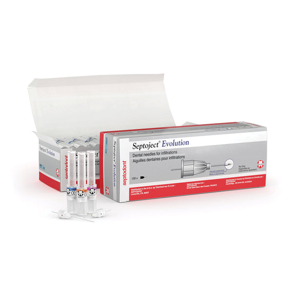 NEEDLE, 27G SHORT, 25MM, 100/BX, SOLD AS BOX SEPTODONT, 10000242