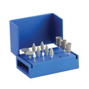 PORCELAIN & ENAMEL POLISHING KIT, CA, INCLUDES: CERAMISTE® MIDI-PTS.; 2 OF EACH STANDARD & ULTRA, ULTRA II, CERAMISTE® CUPS; 1 OF , SOLD AS EACH SHOFU
