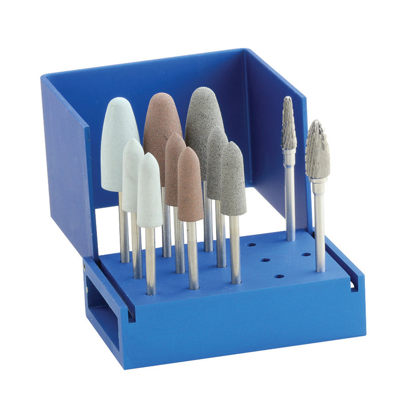 ACRYLIC POLISHING KIT, HP, INCLUDES: ACRYPOINT BP1'S; 1 OF EACH COARSE, MEDIUM & FINE, ACRYPOINT PC'S; 2 OF EACH COARSE, MEDIUM & , SOLD AS EACH SHOFU