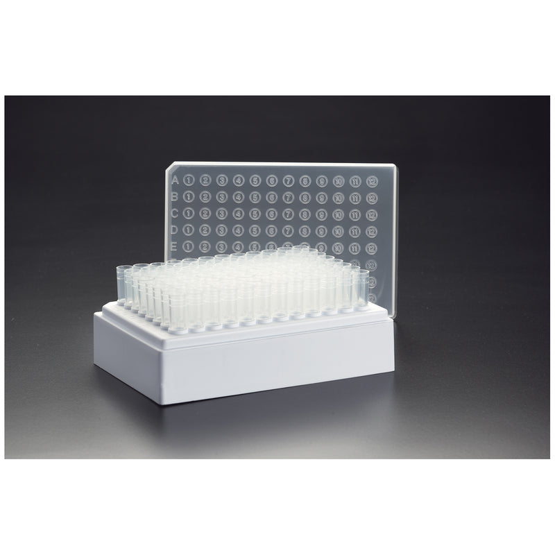 RACK WITH 96 PLAIN INDIVIDUAL TUBES, STERILE, 10/CS, SOLD AS CASE SIMPORT 10000280